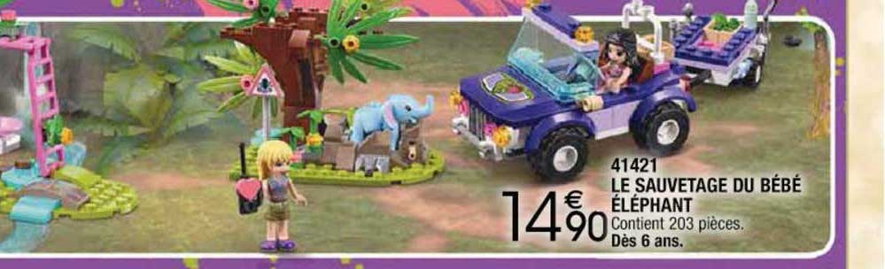 41421 le sauvetage du bébé éléphant