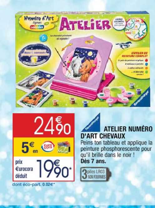 atelier numéro d'art chevaux