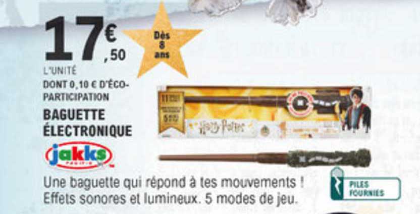 baguette électronique jakks