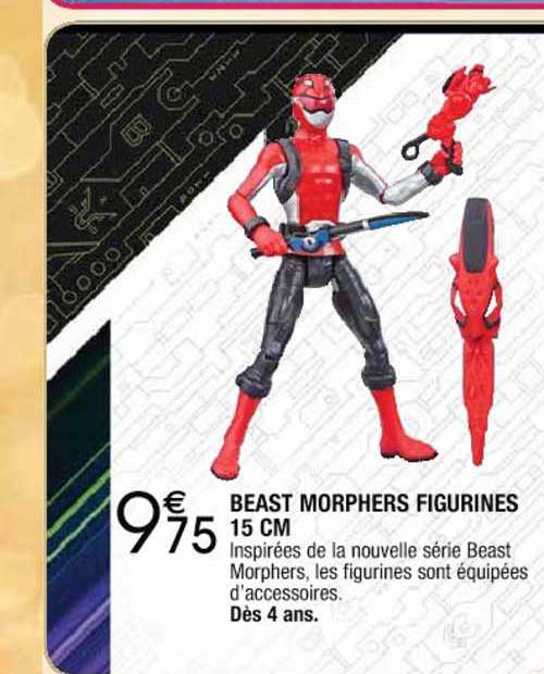 beast morphers figurines 15 cm