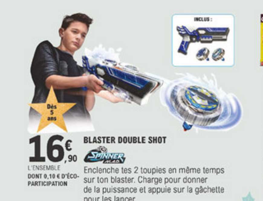 blaster double shot spinner