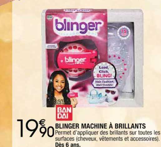 blinger machine à brillants