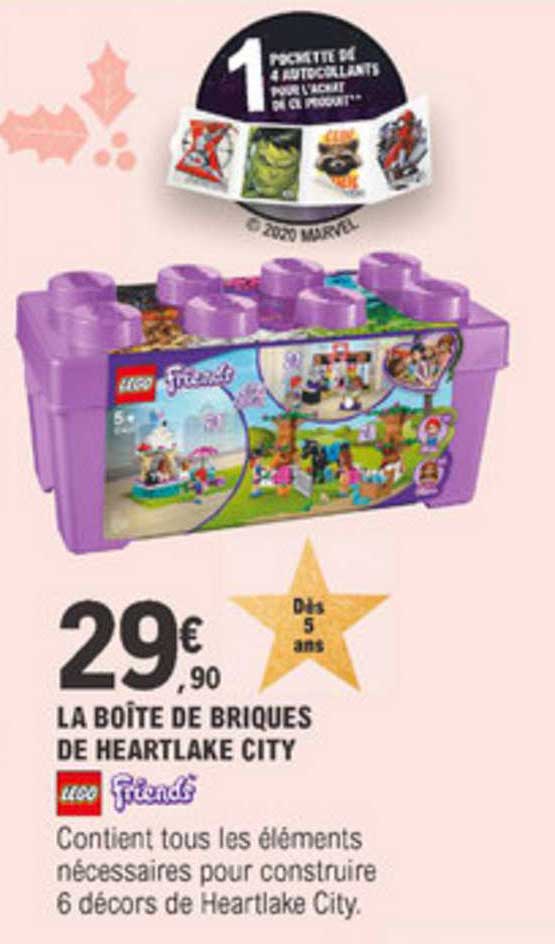 Boîte De Briques De Heartlake City Lego Friends