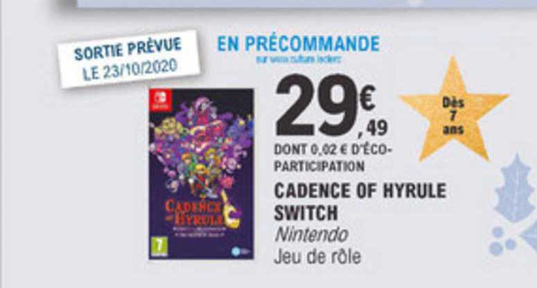 cadence of hyrule switch nintendo