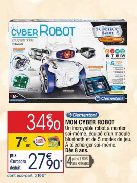 clementoni mon cyber robot