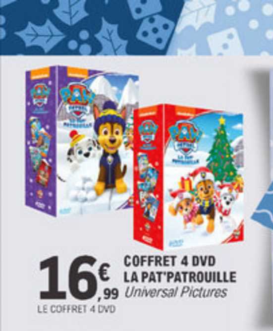 Coffret 4 Dvd La Pat'patrouille
