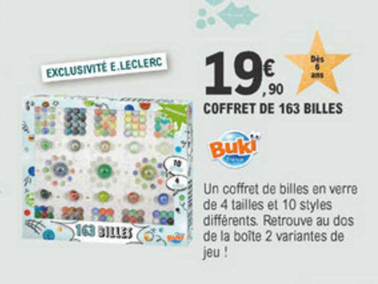 Coffret De 163 Billes