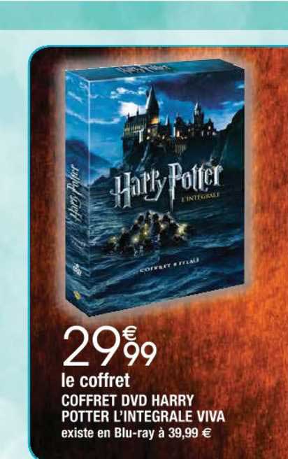 coffret dvd harry potter l’intégrale viva