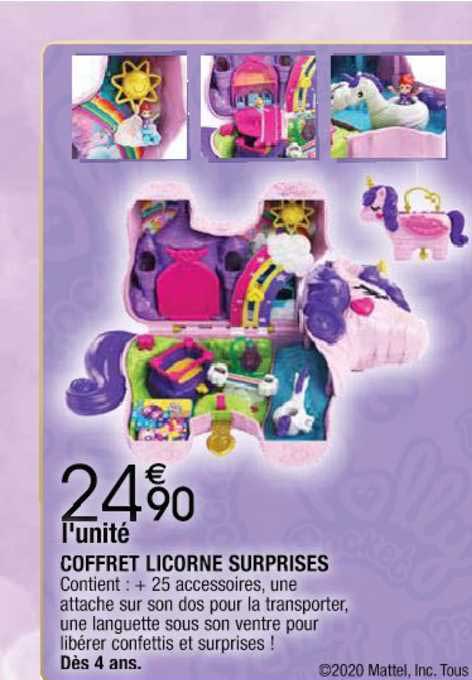 coffret licorne surprises