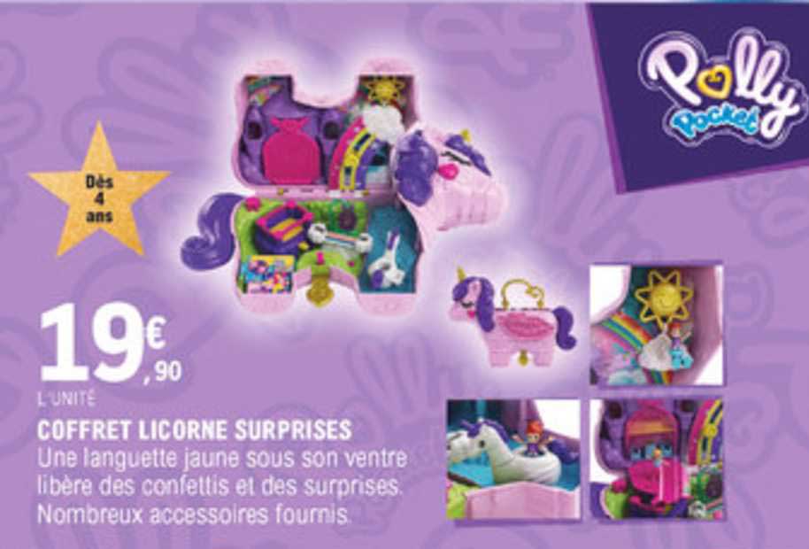 coffret licorne surprises