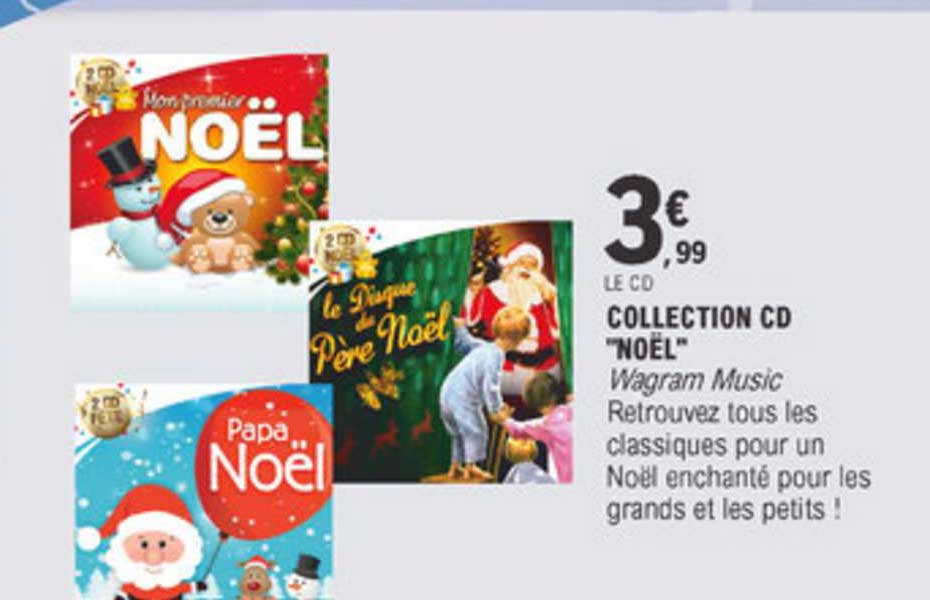 collection cd noël wagram music