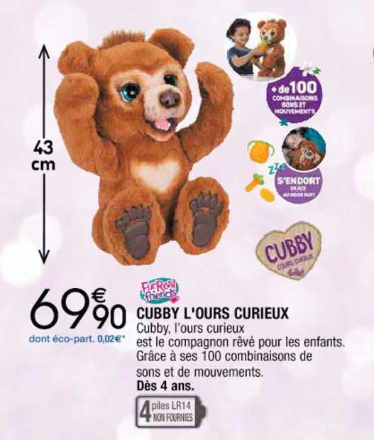 cubby l'ours curieux
