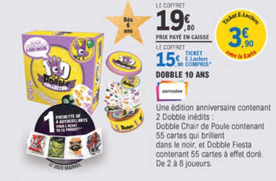 dobble 10 ans asmodee