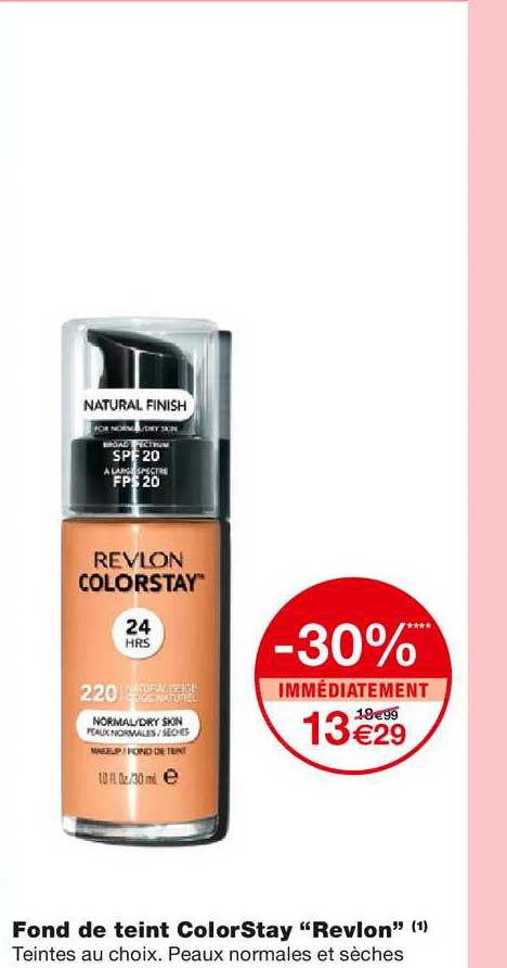 fond de teint colorstay revlon