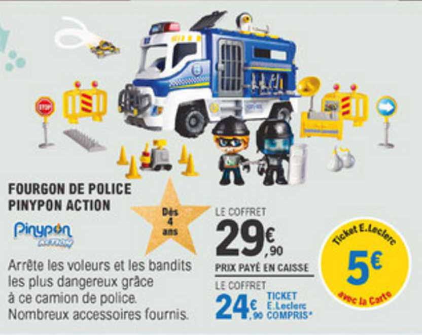 fourgon de police pinypon action