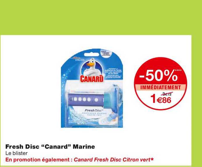 fresh disc canard marine