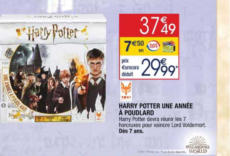 harry potter une année à poudlard