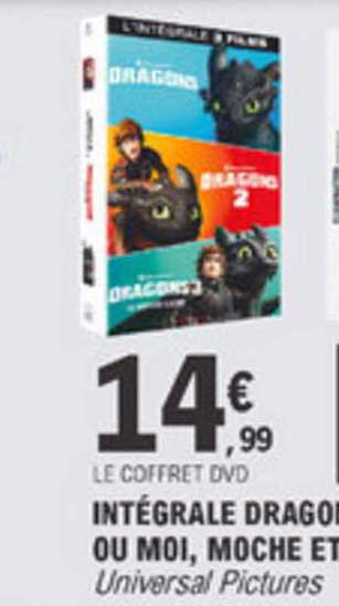 intégrale dragons ou moi moche et méchant