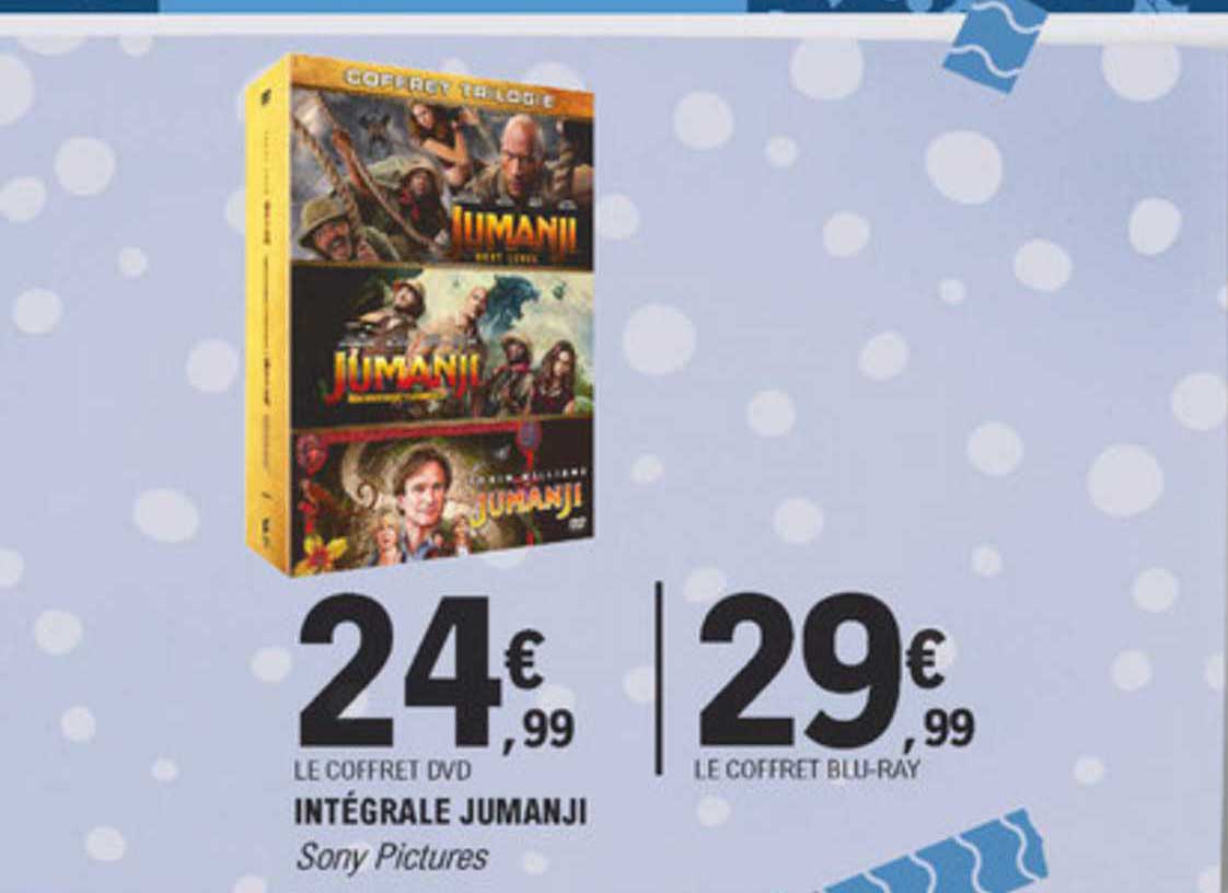 intégrale jumanji sony pictures