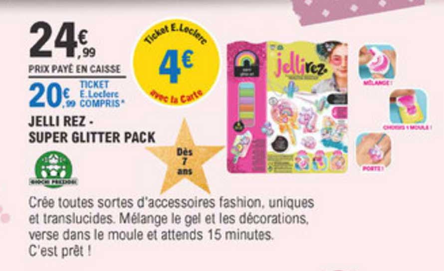 jelli rez super glitter pack