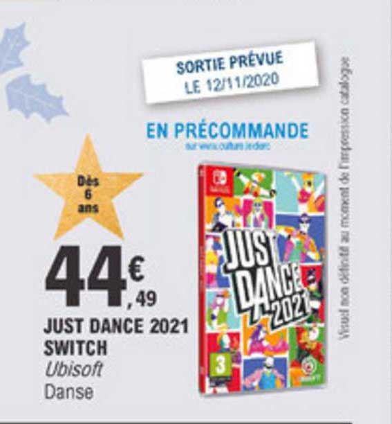 just dance 2021 switch ubisoft