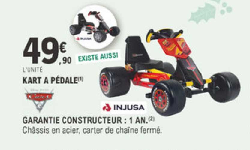 kart à pédale injusa