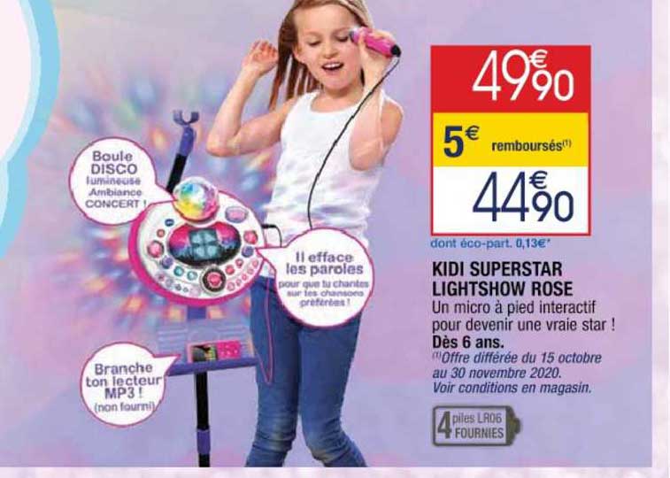 kidi superstar lightshow rose