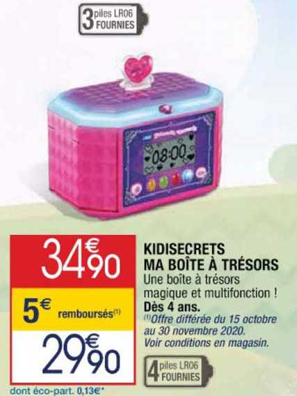 kidisecrets ma boîte à trésors