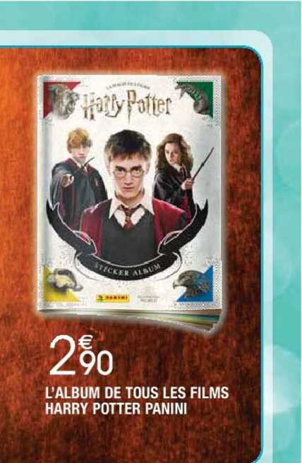 l'album de tous les films harry potter panini