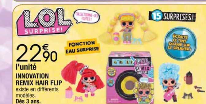 l.o.l. innovation remix hair flip