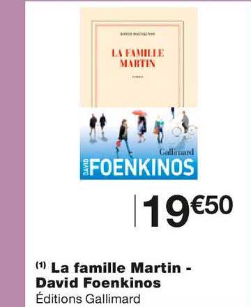la famille martin david foenkinos