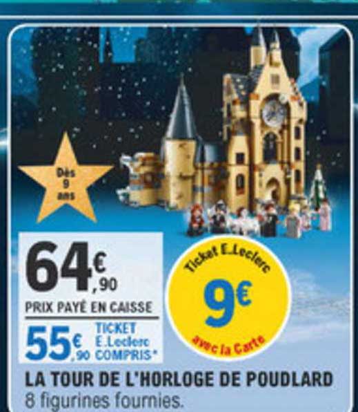 la tour de l'horloge de poudlard