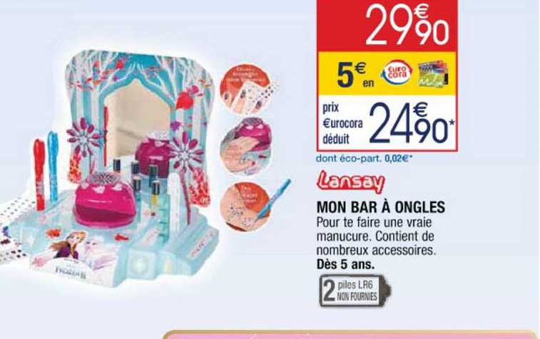 lansay mon bar à ongles