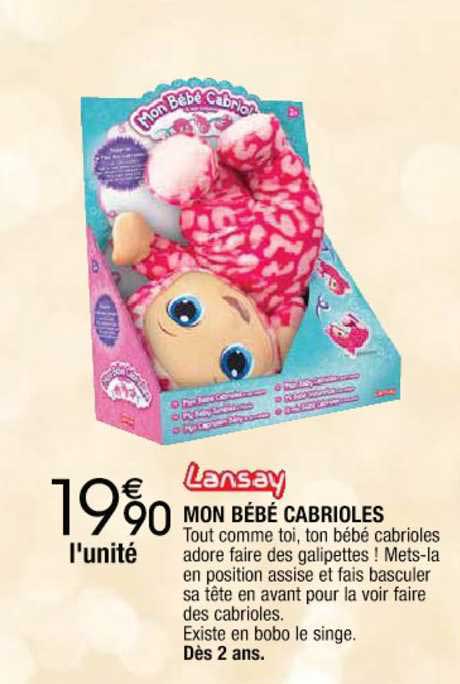 lansay mon bébé cabrioles