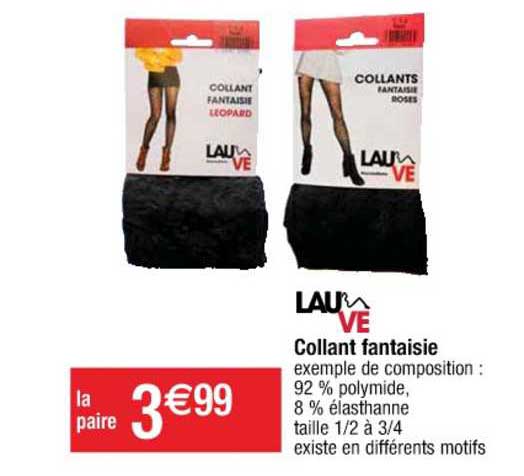 Lauve Collant Fantaisie
