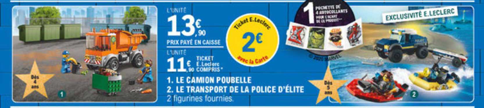 le camion poubelle le transport de la police d'élite