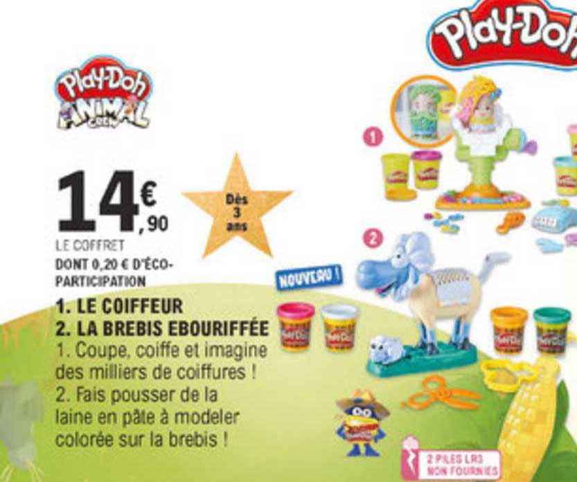 le coiffeur la brebis ébouriffée play doh animal crew