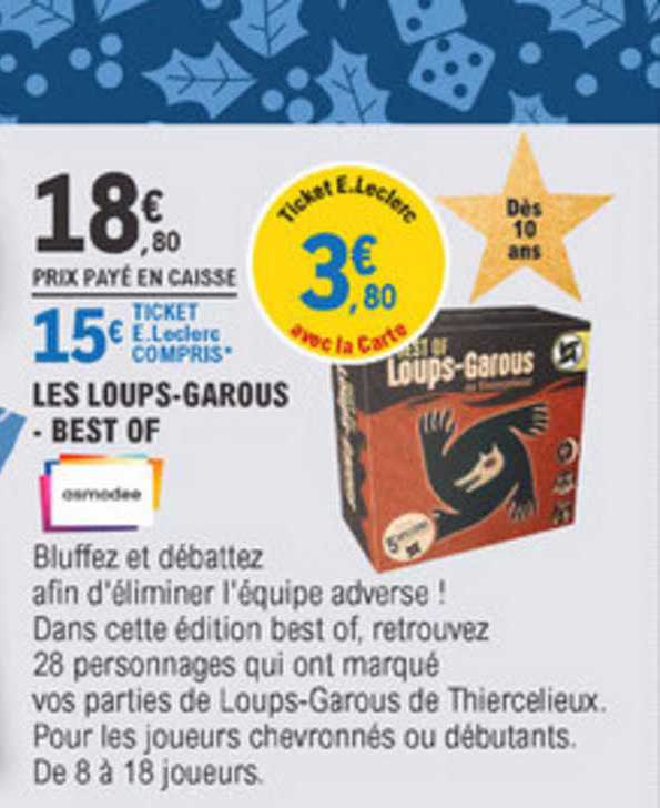 les loups garous best of asmodee