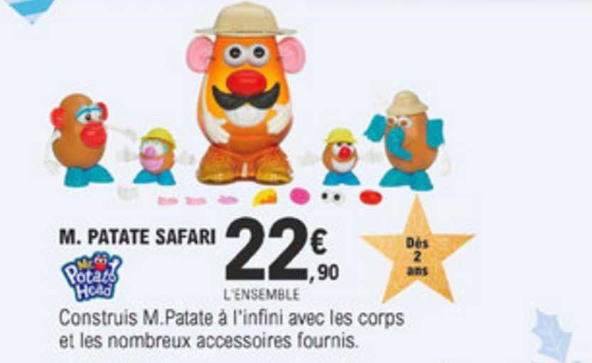 m. patate safari mr potato head