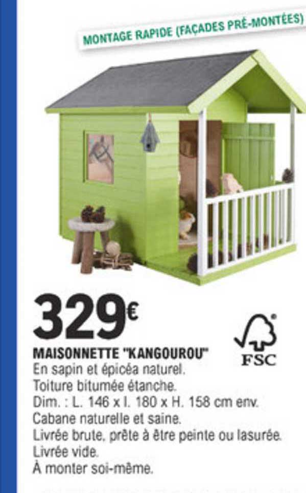 maisonnette kangourou