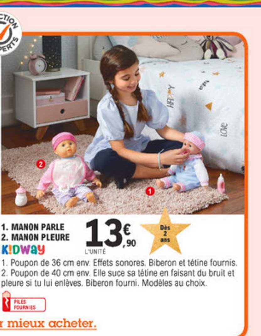 manon parle manon pleure kidway