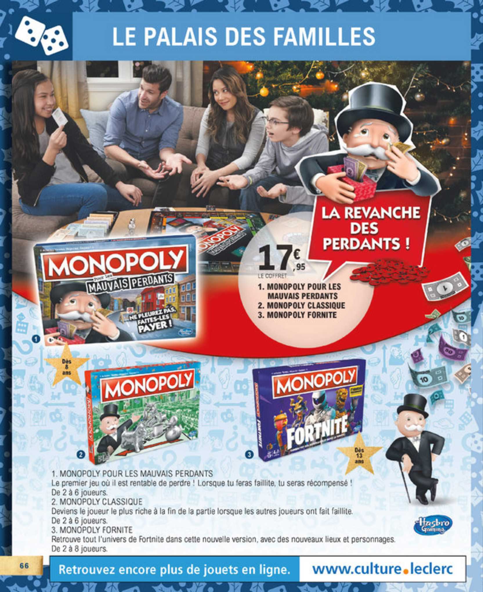 monopoly pour les mauvais perdants monopoly classique monopoly fornite