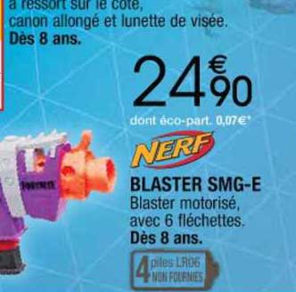 Nerf Blaster Smg E