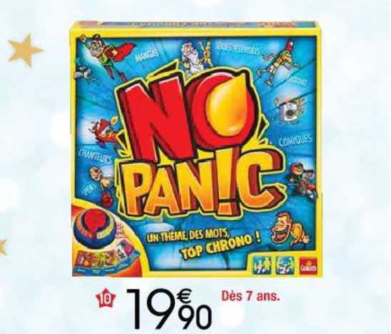 no panic