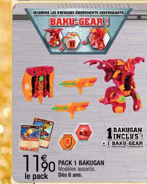Pack 1 Bakugan