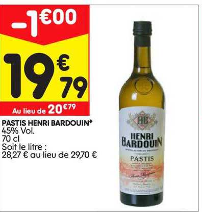 Pastis Henri Bardouin