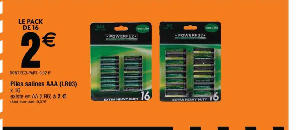 Piles Salines Aaa (lr03)