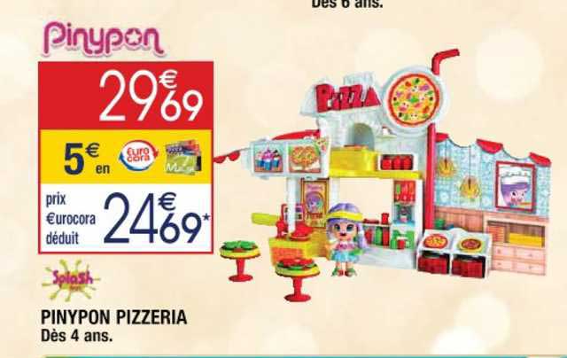 pinypon pizzeria dès 4ans.