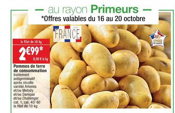 Pommes De Terre De Consommation