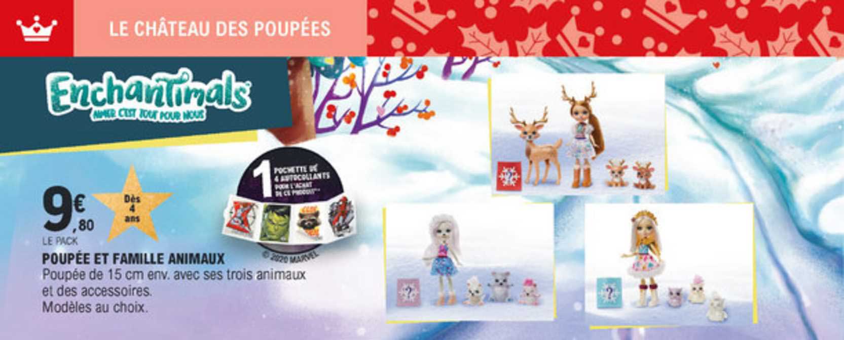 Poupée Et Famille Animaux